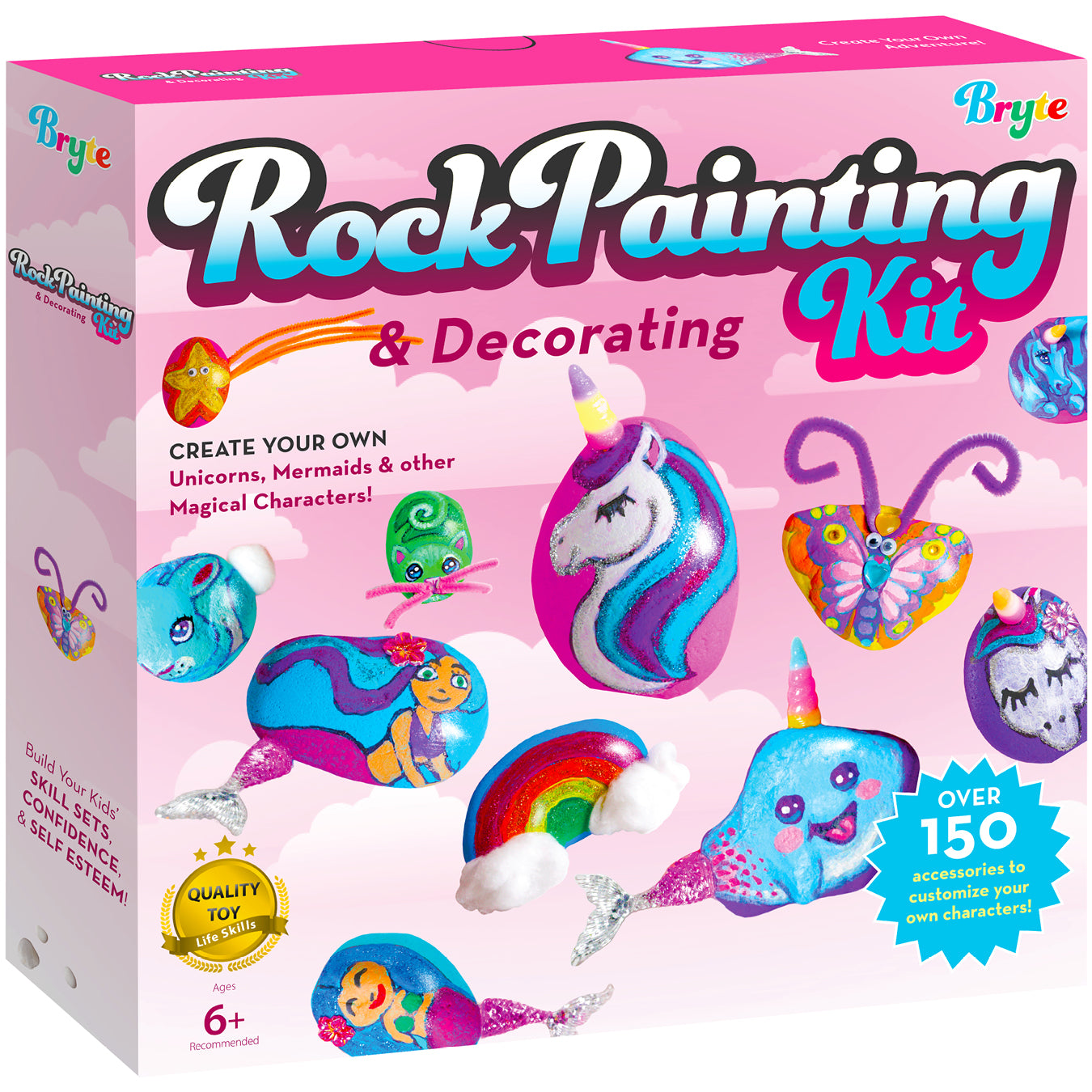 Rock Painting kit for Adults and Kids - RiseBrite