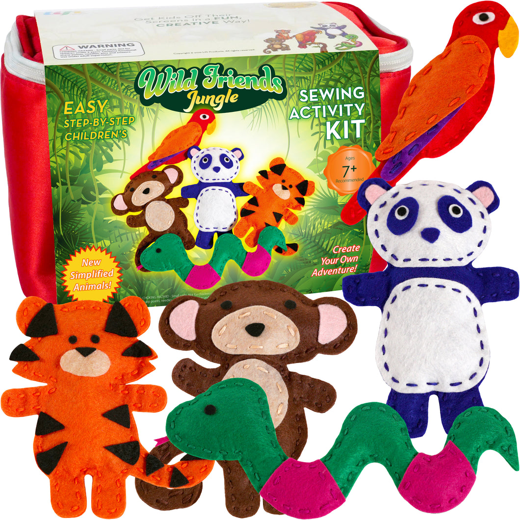 Little Sewers Jungle Sewing Kit