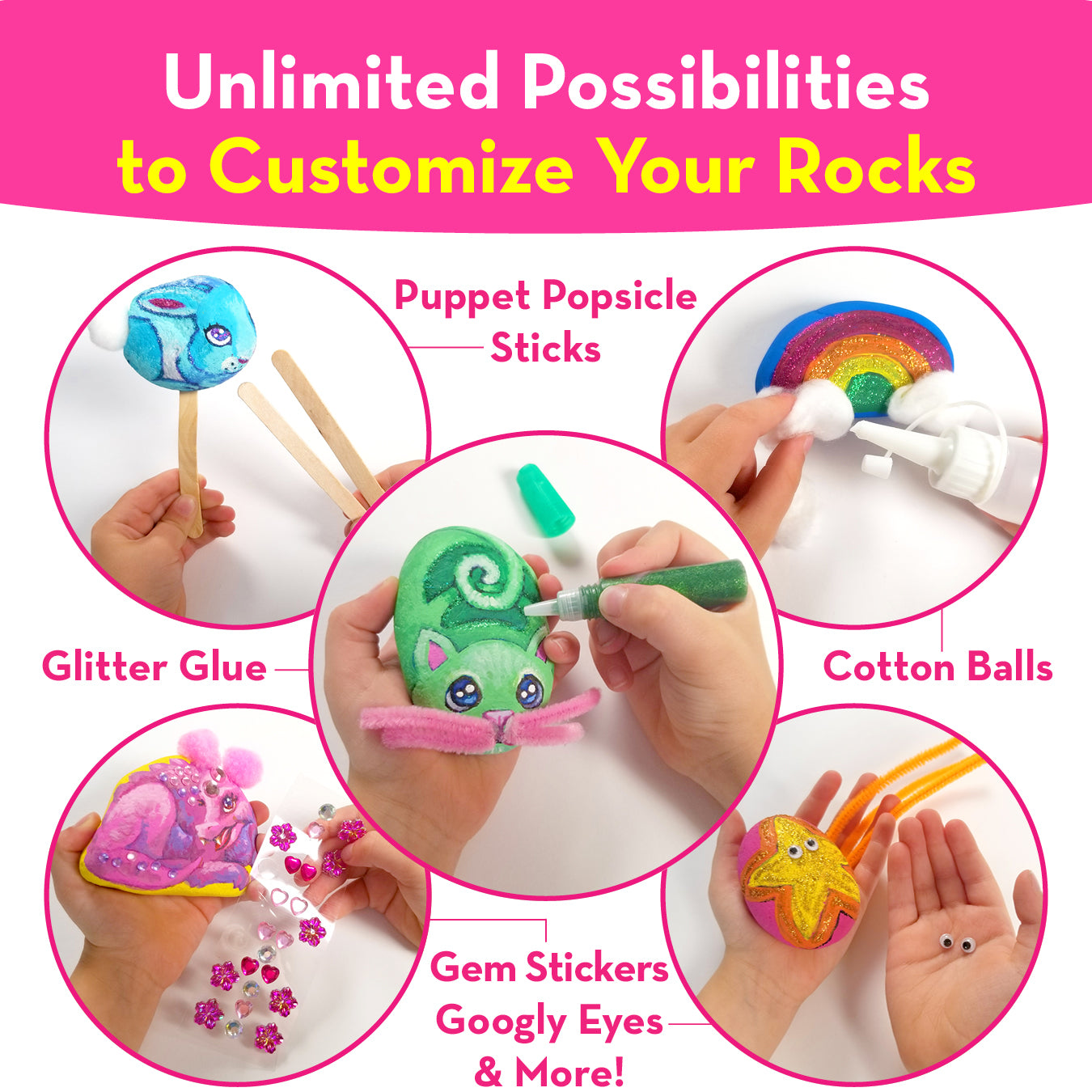 Rock Painting Kit  Accidentally Adorable